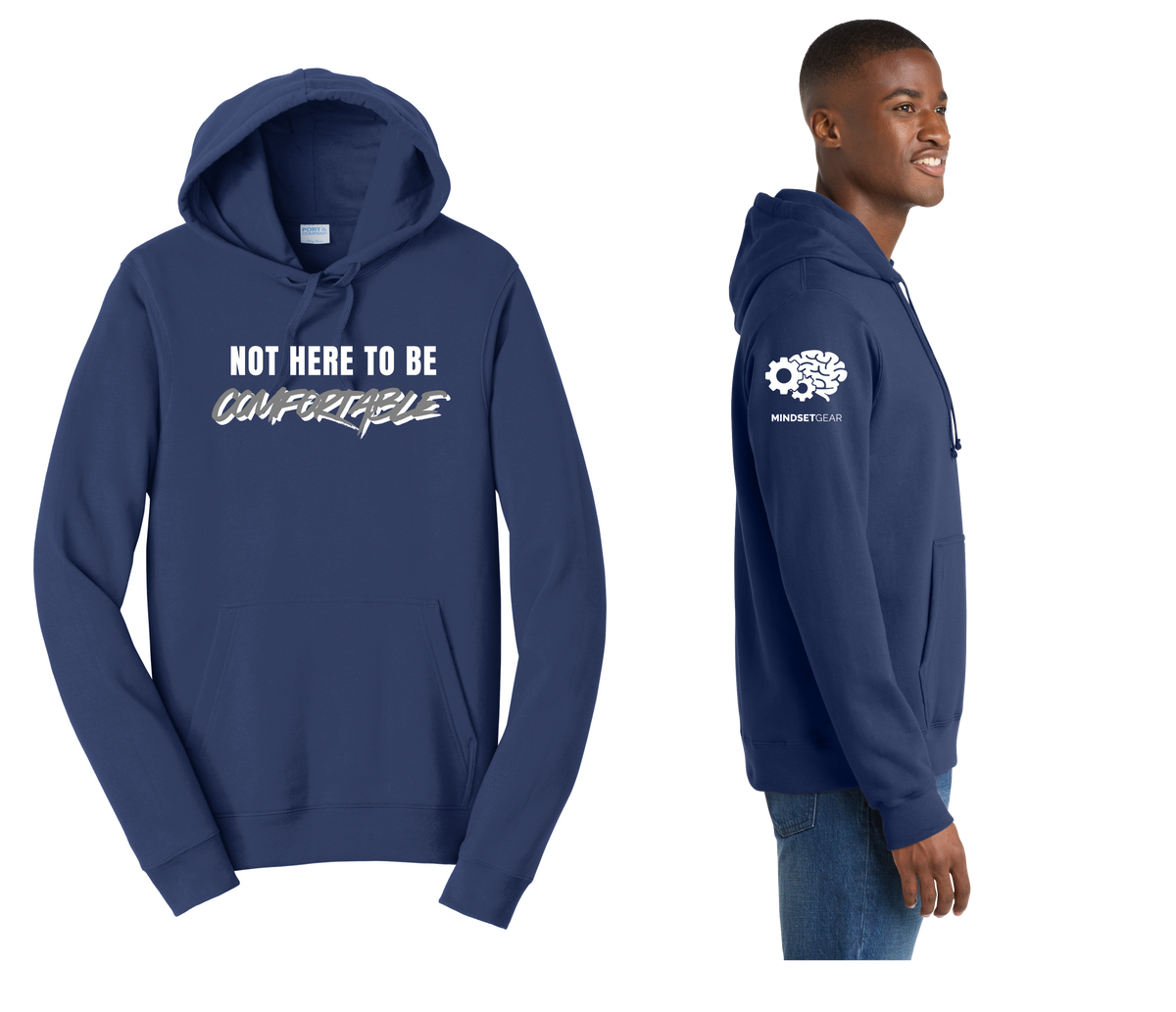 Not Here to be Comfortable Hoodie
